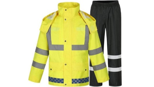 交通執(zhí)勤防汛應(yīng)急環(huán)衛(wèi)分體式反光雨衣