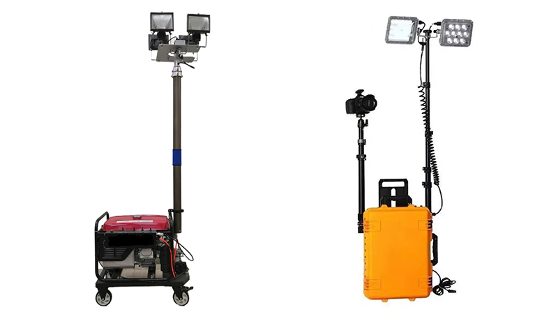 移動照明裝置：多種選擇，全面應對夜間工作需求